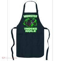 Awesome Monster Trucks Rule Apron thumb 0