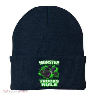 Awesome Monster Trucks Rule Beanie