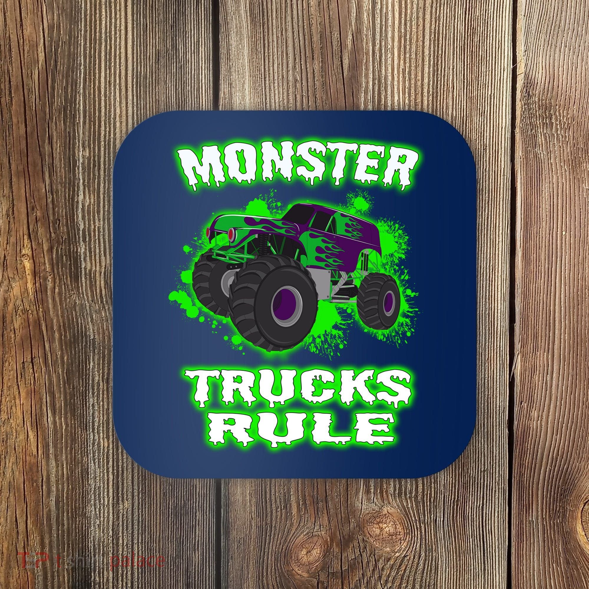 Awesome Monster Trucks Rule Coaster