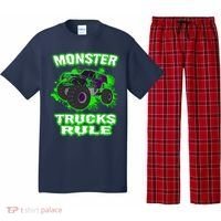 Awesome Monster Trucks Rule Pajama Set thumb 0