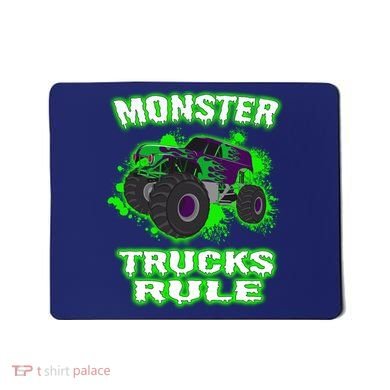 Awesome Monster Trucks Rule Mousepad
