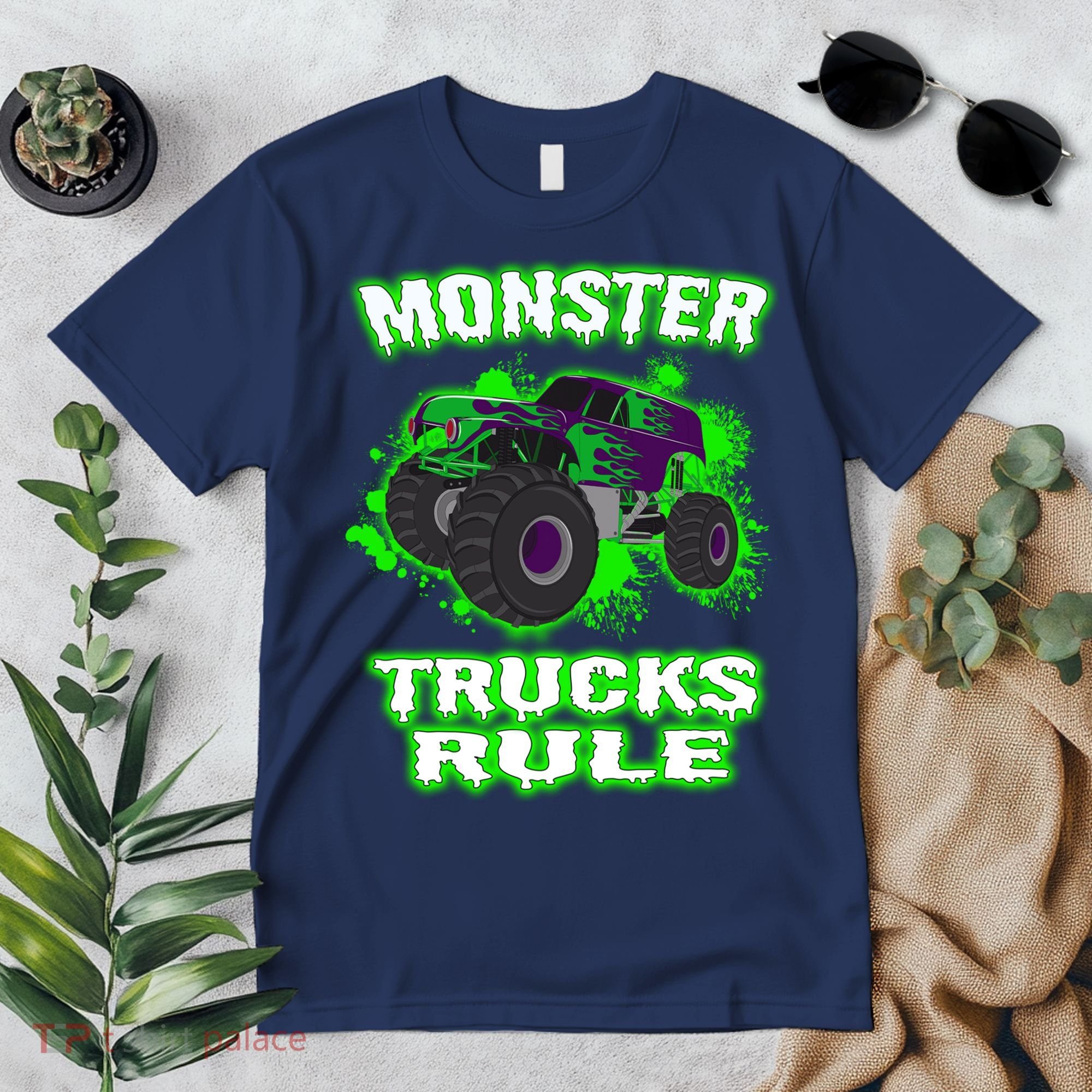 Awesome Monster Trucks Rule Premium T-Shirt