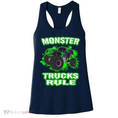 Awesome Monster Trucks Rule Women's Tank Top