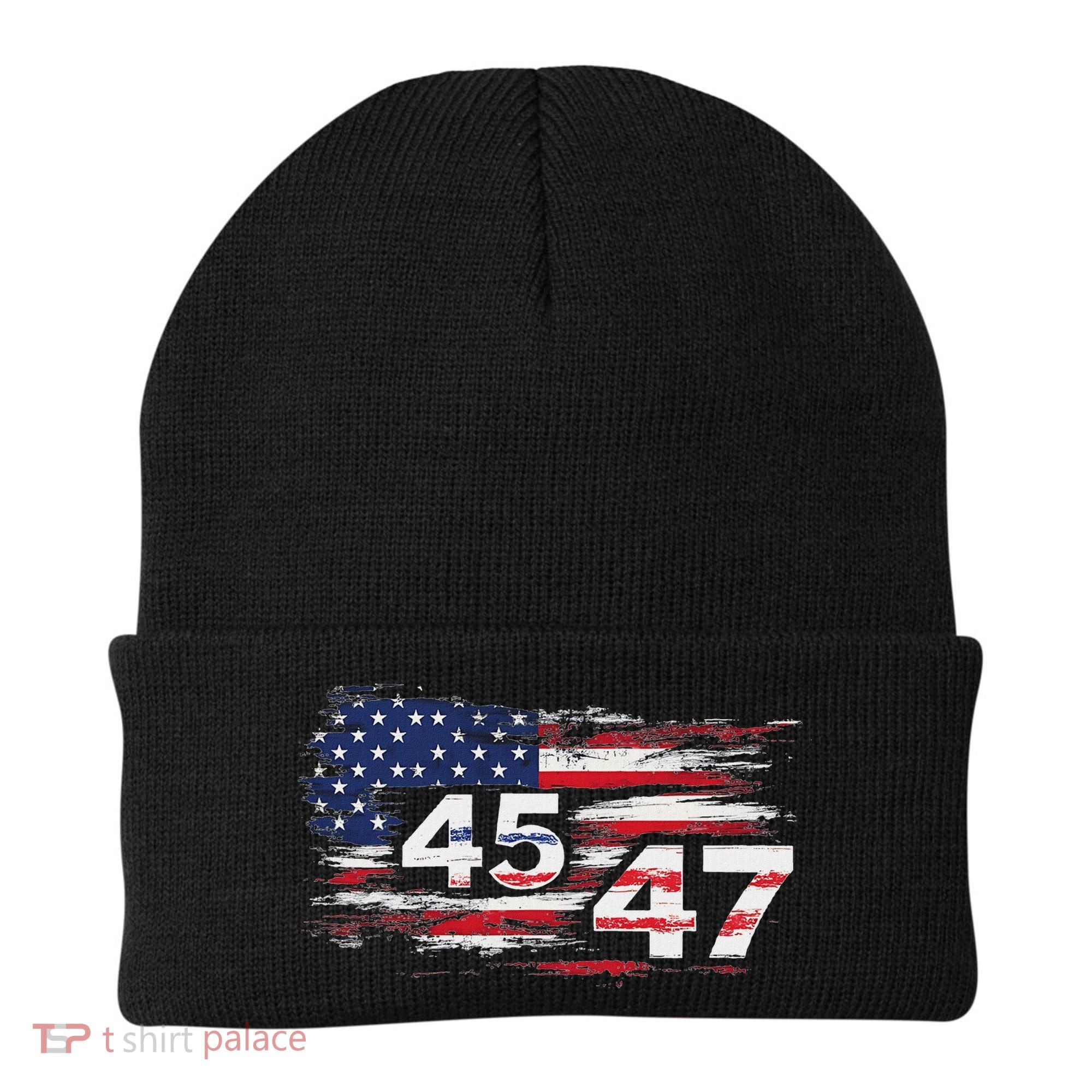 American Made Trump 45 47 Beanie