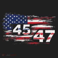 American Made Trump 45 47 Beanie thumb 2