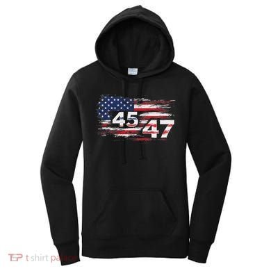 American Made Trump 45 47 Women's Hoodie