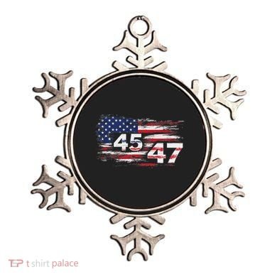 American Made Trump 45 47 Ornament