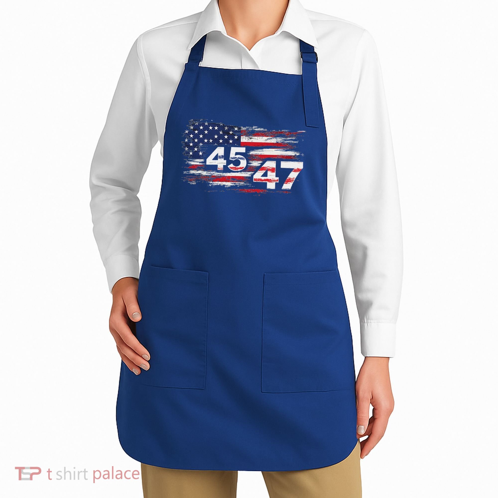 American Made Trump 45 47 Apron