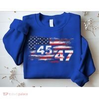 American Made Trump 45 47 Sweatshirt thumb 2