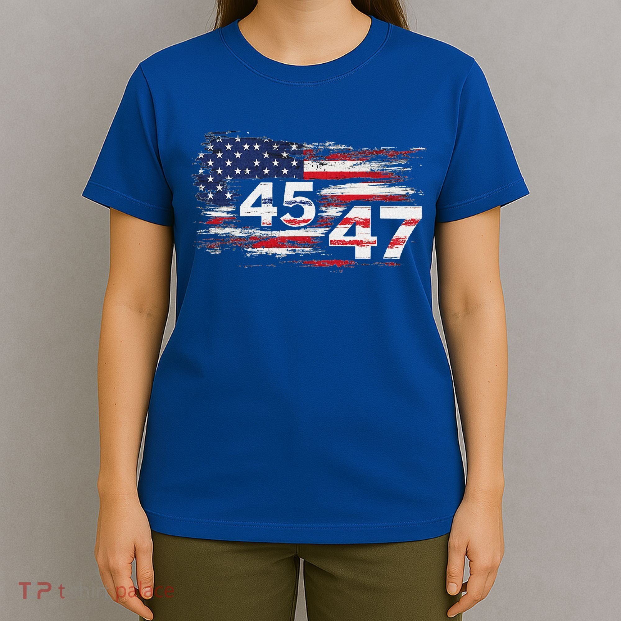 American Made Trump 45 47 T-Shirt