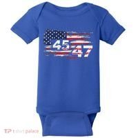 American Made Trump 45 47 Baby Bodysuit thumb 0