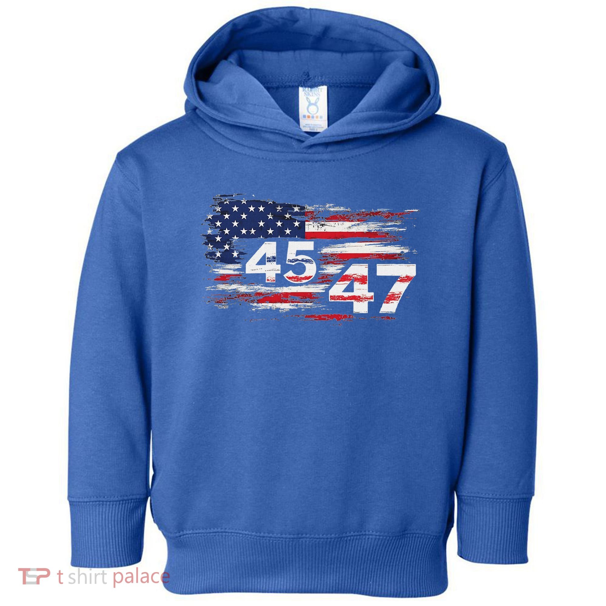 American Made Trump 45 47 Toddler Hoodie