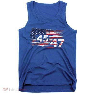 American Made Trump 45 47 Tank Top