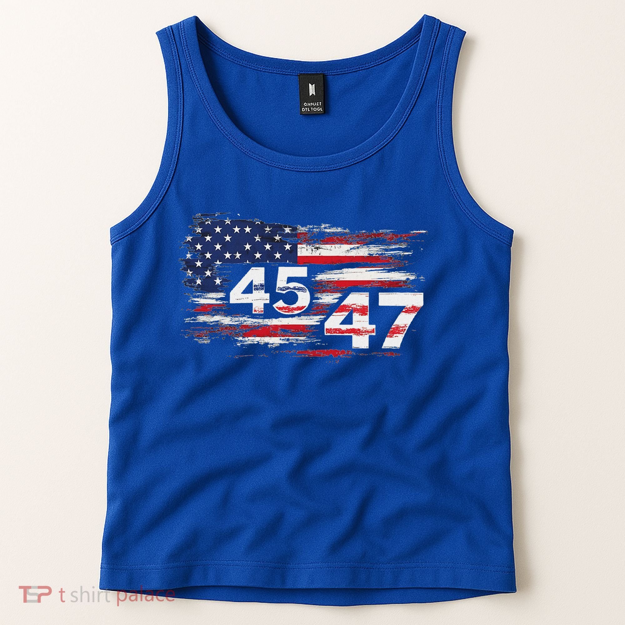 American Made Trump 45 47 Tank Top