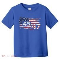 American Made Trump 45 47 Toddler T-Shirt thumb 0