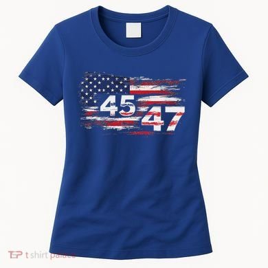 American Made Trump 45 47 Women's T-Shirt
