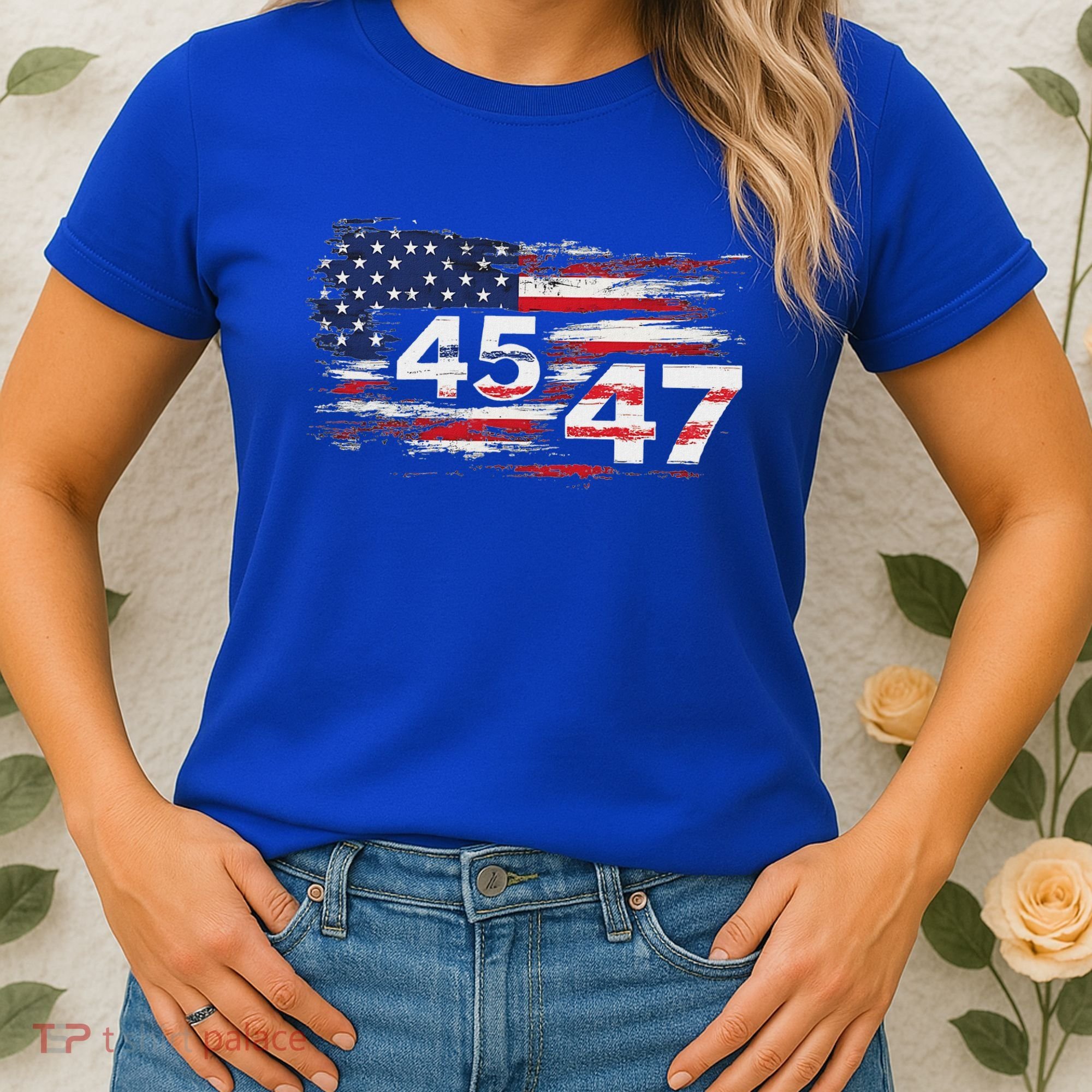 American Made Trump 45 47 Women's T-Shirt