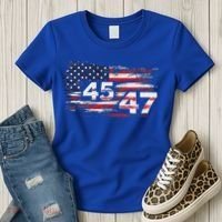 American Made Trump 45 47 Women's T-Shirt thumb 3