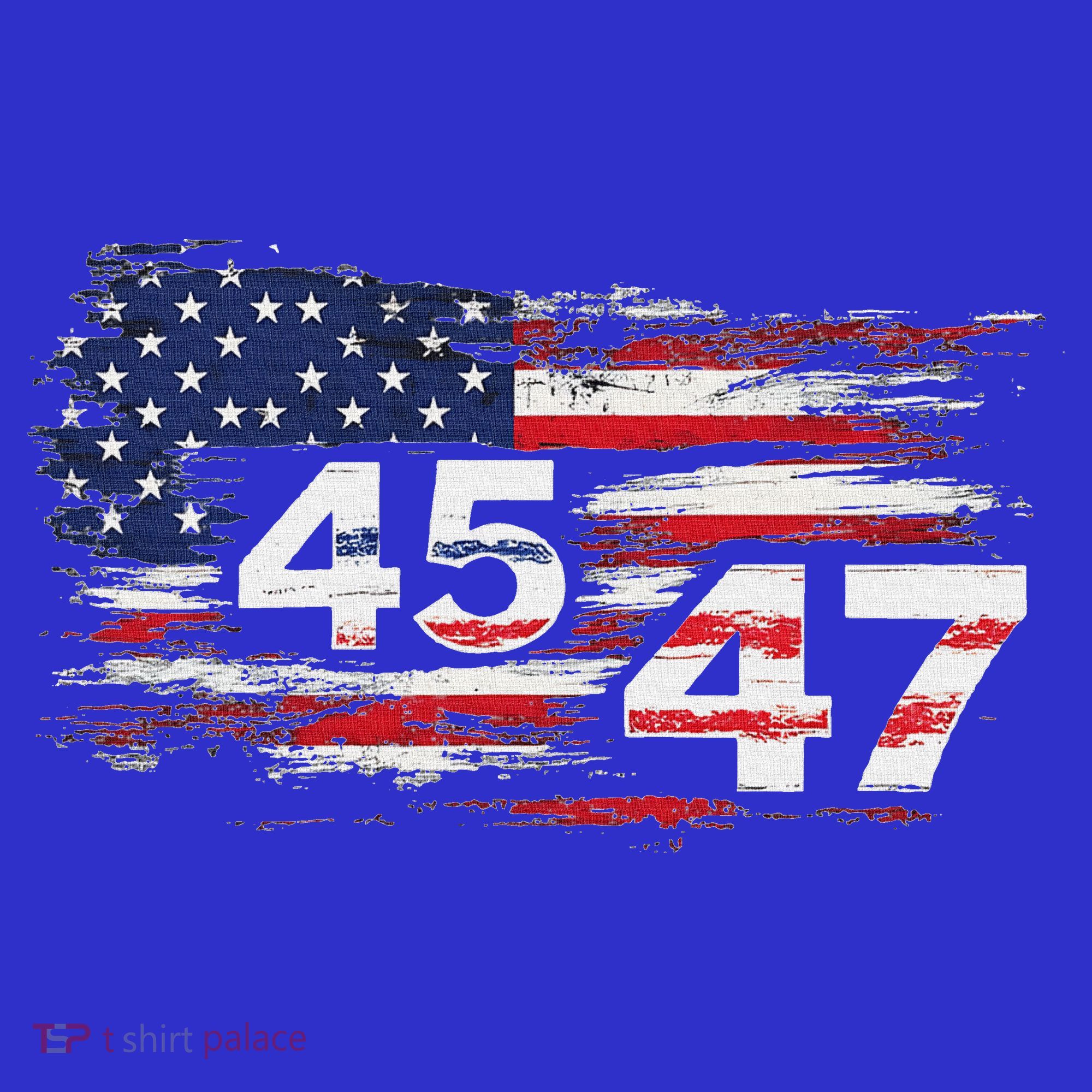 American Made Trump 45 47 Kids Sweatshirt