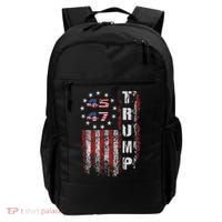 American Made Trump Merchandise Flag Trump 45 47 Backpack thumb 0