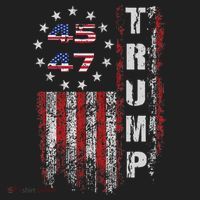 American Made Trump Merchandise Flag Trump 45 47 Beanie thumb 2