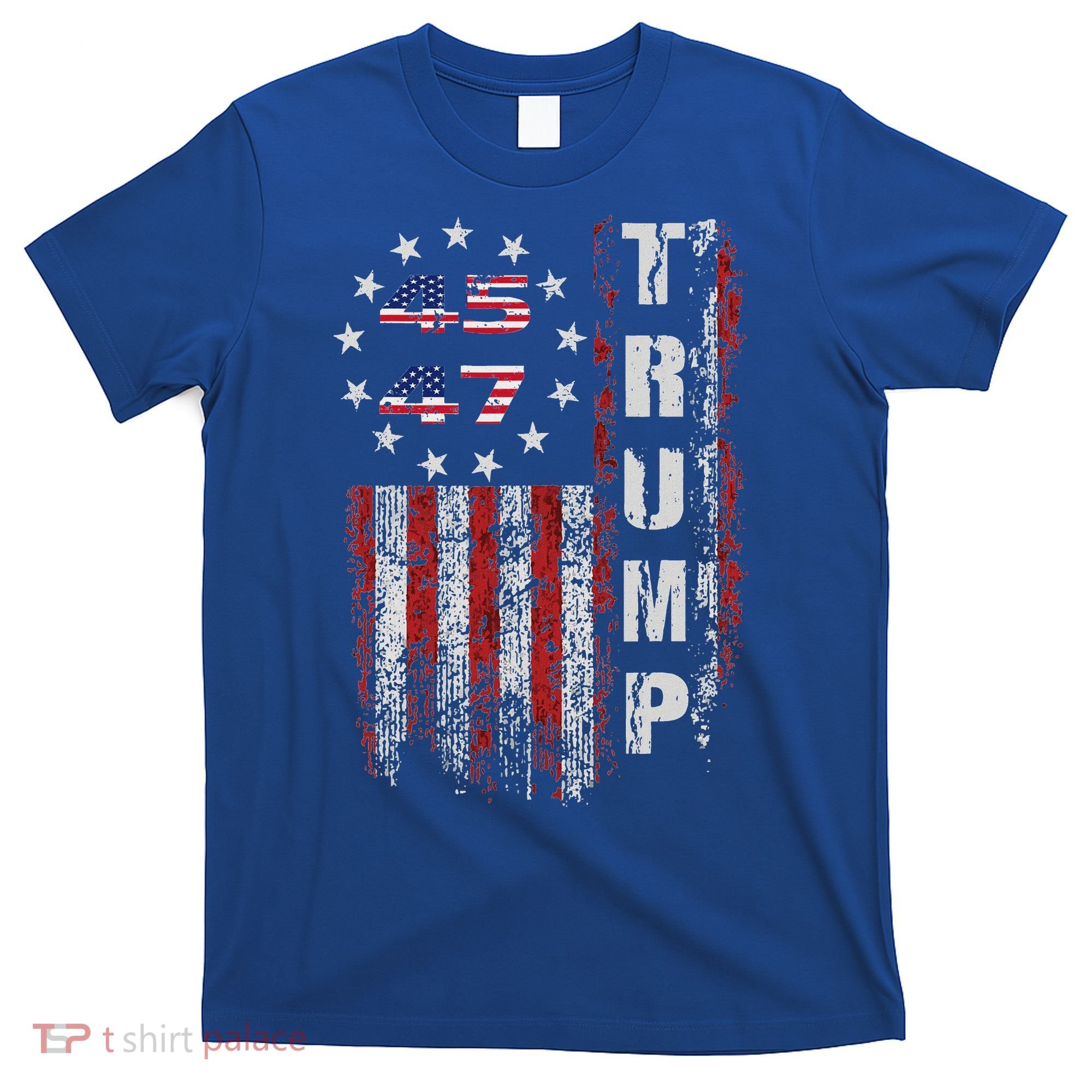 American Made Trump Merchandise Flag Trump 45 47 T-Shirt
