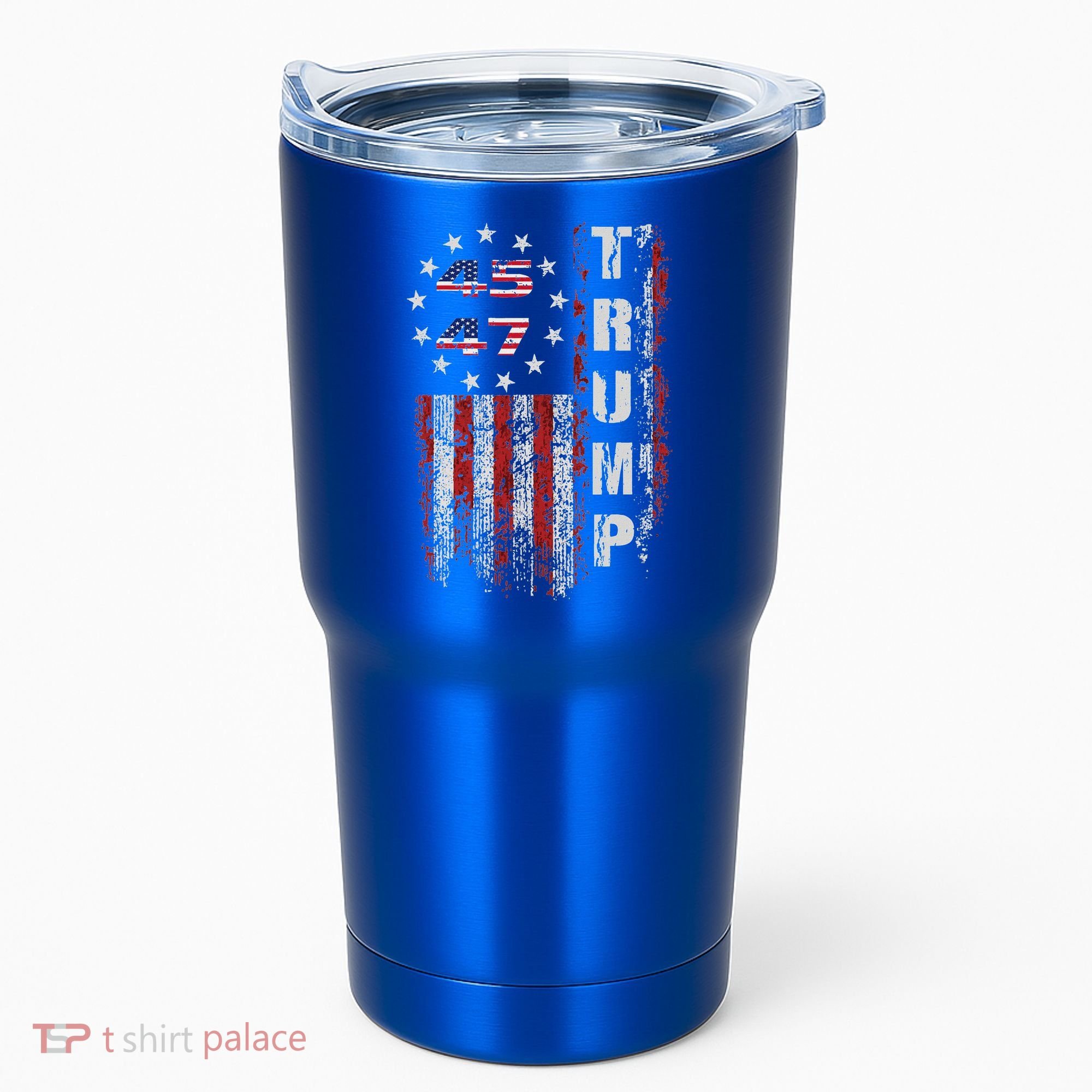 American Made Trump Merchandise Flag Trump 45 47 Tumbler