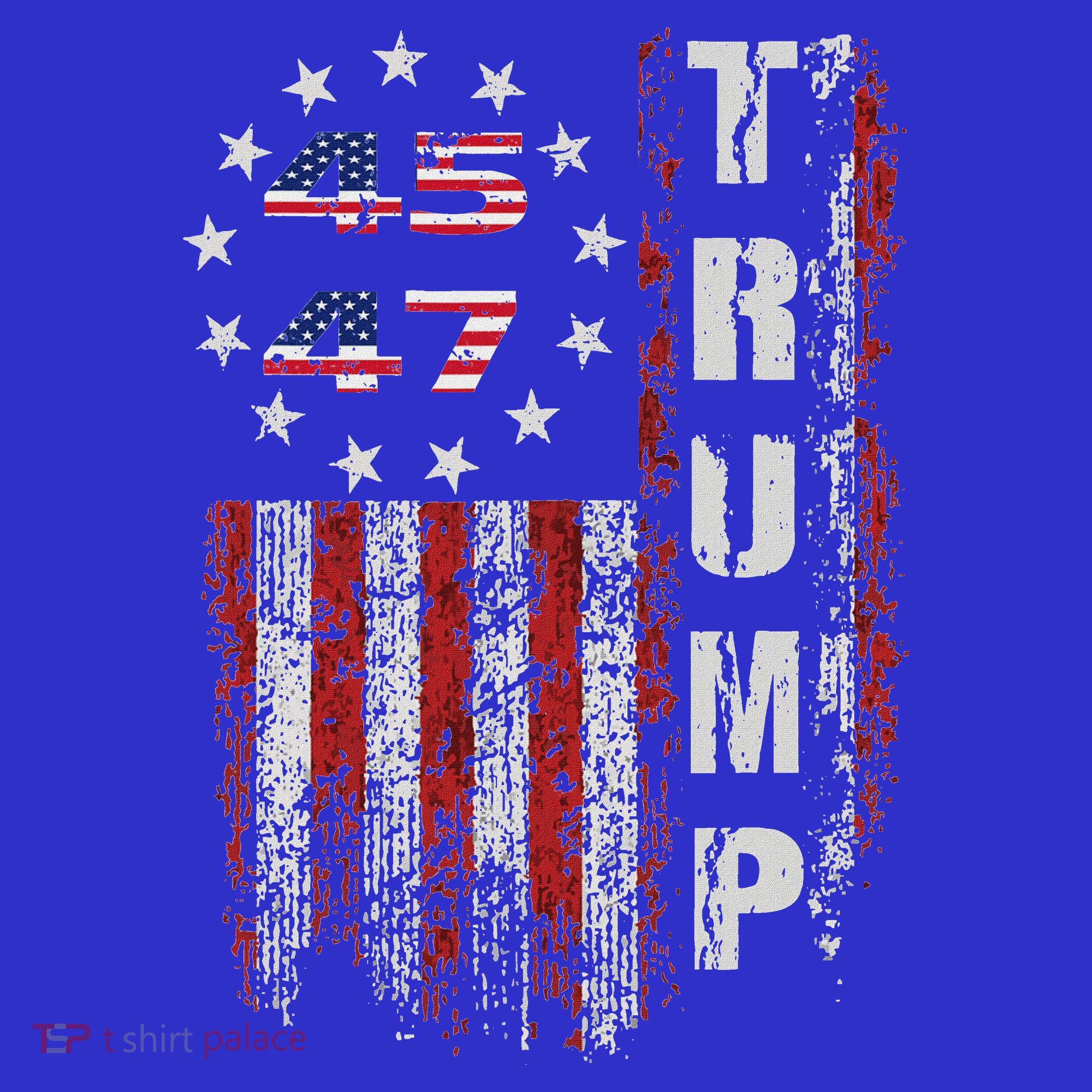 American Made Trump Merchandise Flag Trump 45 47 Women's Tank Top