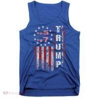 American Made Trump Merchandise Flag Trump 45 47 Tank Top thumb 0