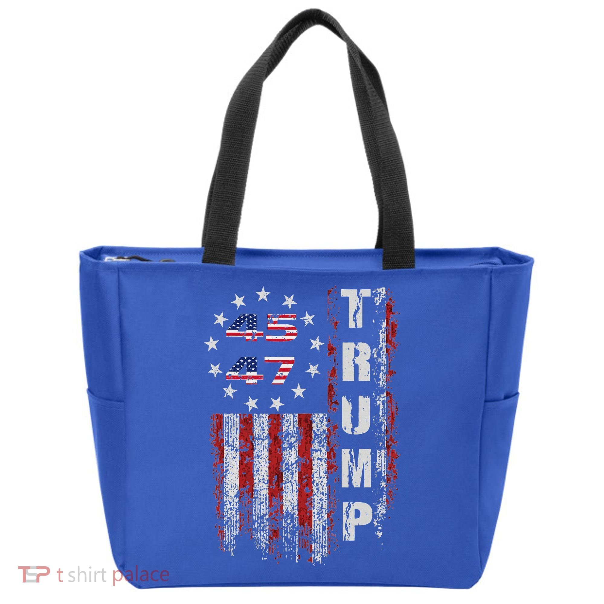 American Made Trump Merchandise Flag Trump 45 47 Tote Bag