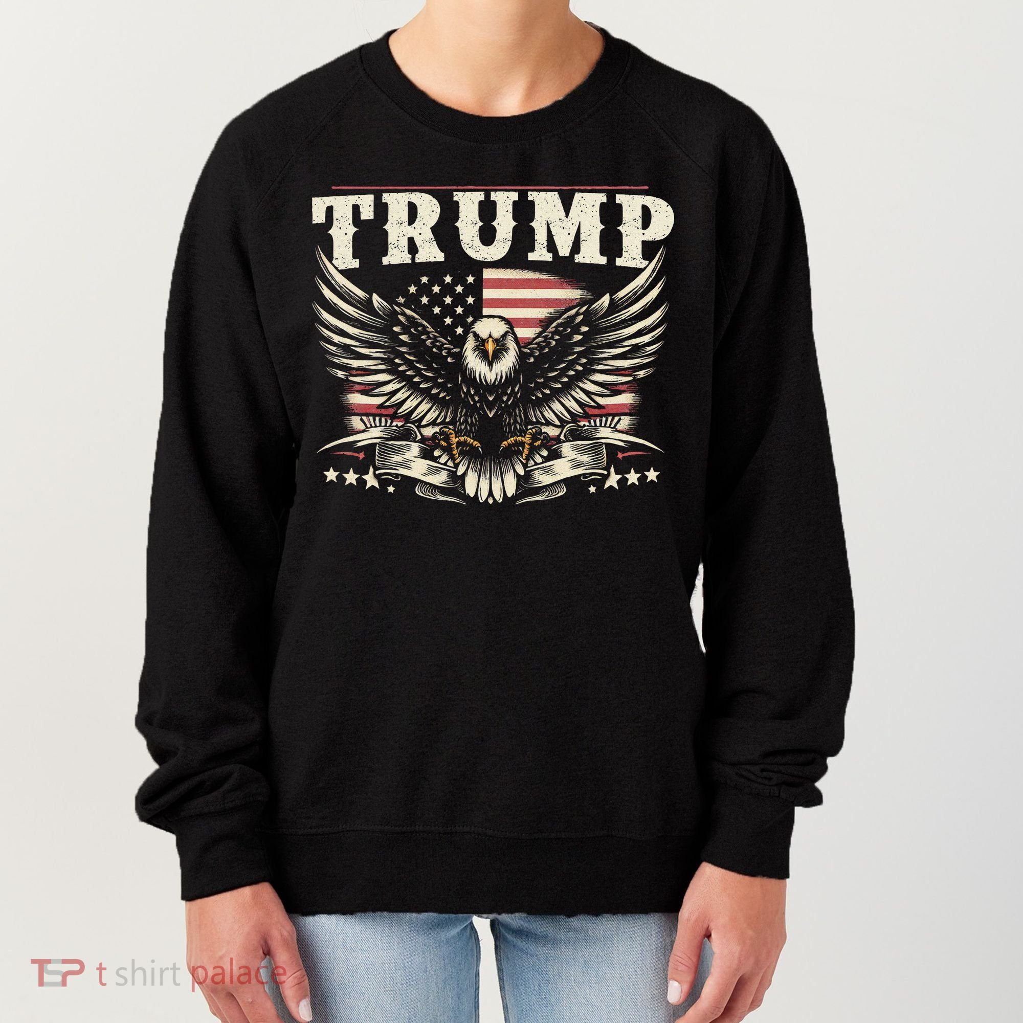 American Made Trump Merchandise Women's Sweatshirt