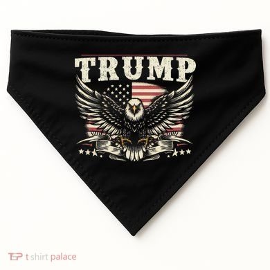 American Made Trump Merchandise USA-Made Doggie Bandana