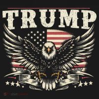 American Made Trump Merchandise USA-Made Doggie Bandana thumb 2