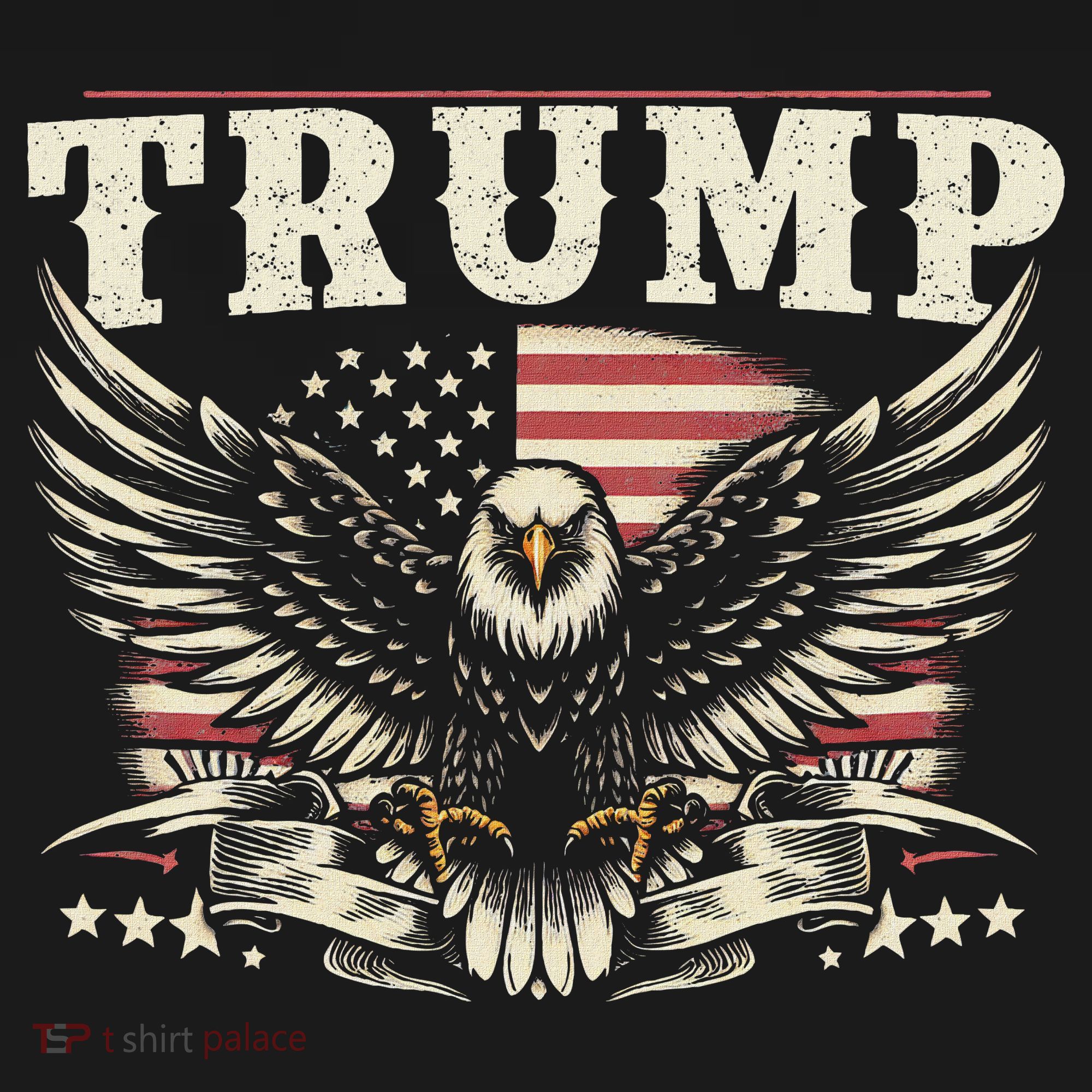 American Made Trump Merchandise USA-Made Doggie Bandana