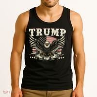 American Made Trump Merchandise Tank Top thumb 3