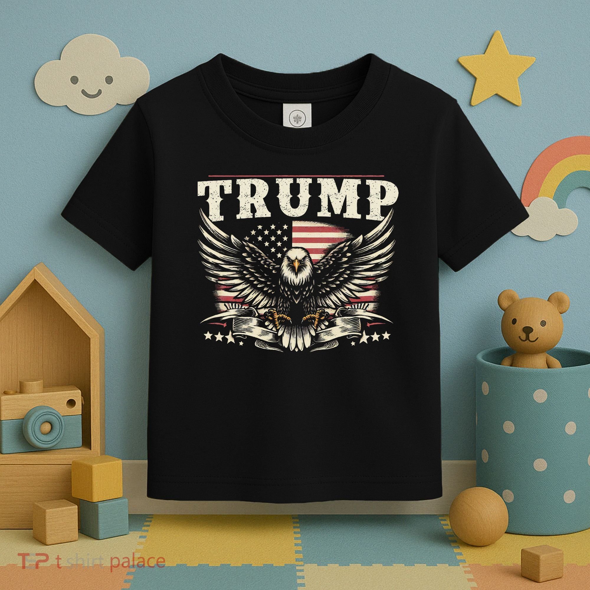 American Made Trump Merchandise Toddler T-Shirt