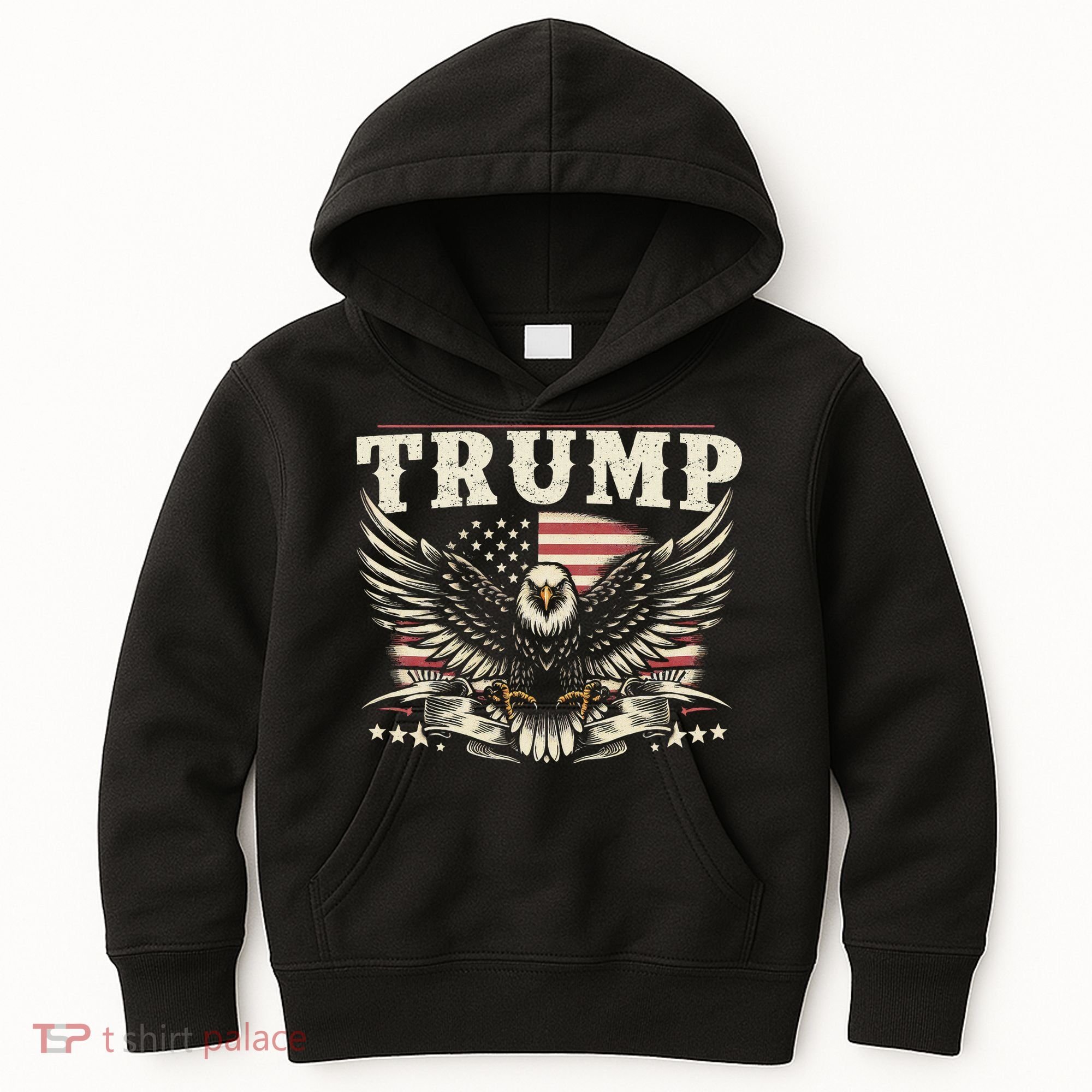 American Made Trump Merchandise Kids Hoodie