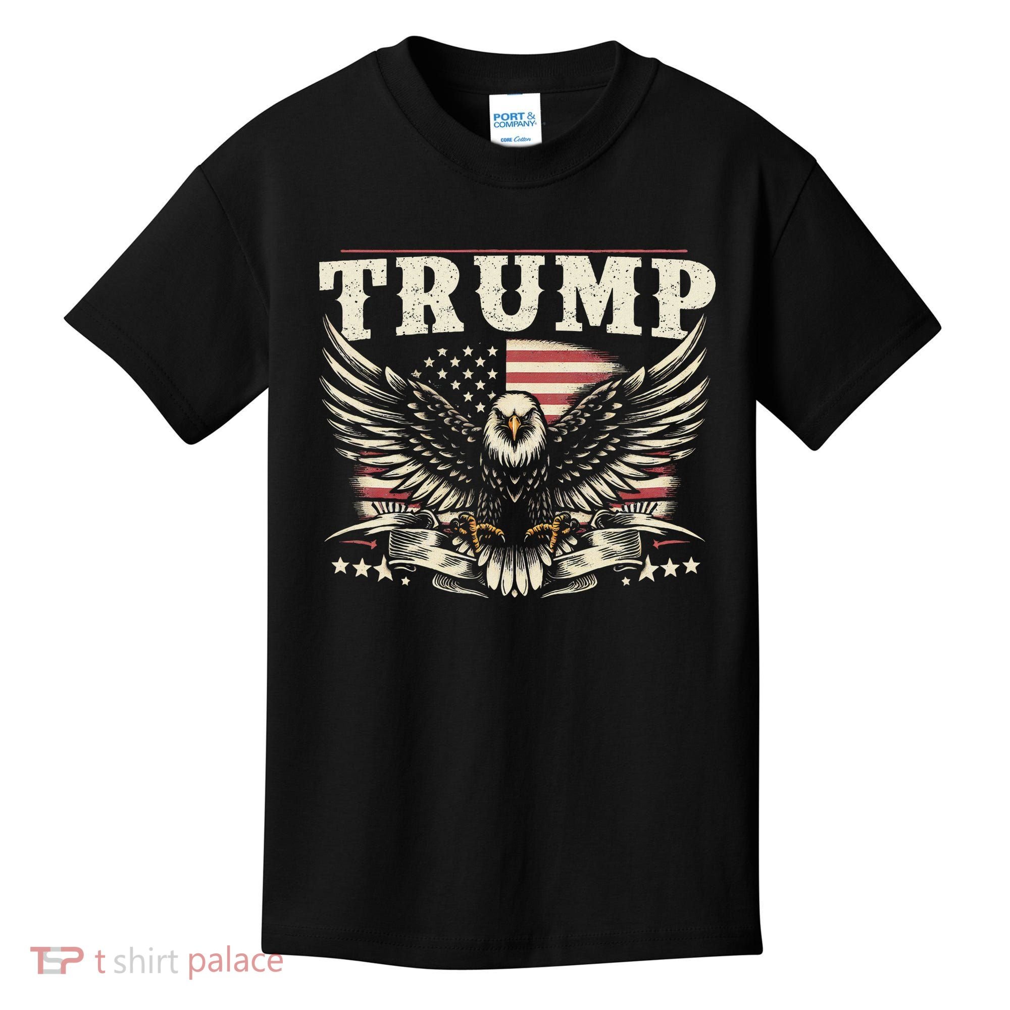 American Made Trump Merchandise Kids T-Shirt