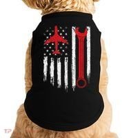 Airplane Mechanic Tools Aviation Technician Plane Lover Doggie Tank thumb 0