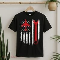 Airplane Mechanic Tools Aviation Technician Plane Lover T-Shirt thumb 2
