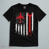 Airplane Mechanic Tools Aviation Technician Plane Lover T-Shirt thumb 5