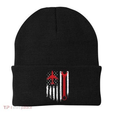 Airplane Mechanic Tools Aviation Technician Plane Lover Beanie