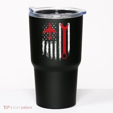 Airplane Mechanic Tools Aviation Technician Plane Lover Tumbler