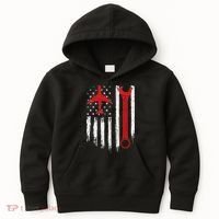 Airplane Mechanic Tools Aviation Technician Plane Lover Kids Hoodie thumb 0