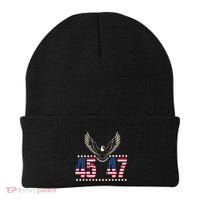 American Made Trump Merchandise Trump 45 47 Trump 2025 Beanie thumb 0