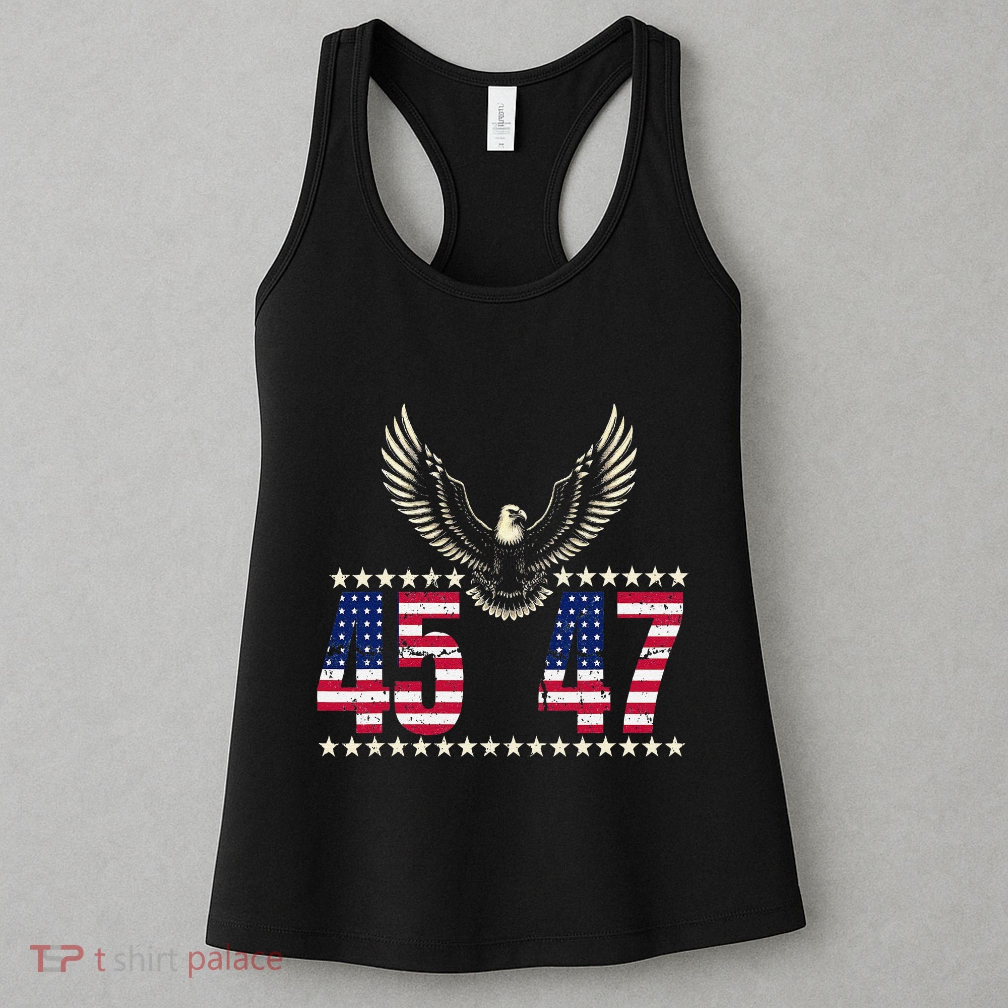 American Made Trump Merchandise Trump 45 47 Trump 2025 Women's Tank Top
