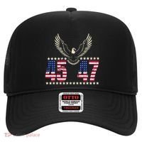 American Made Trump Merchandise Trump 45 47 Trump 2025 Hat thumb 0