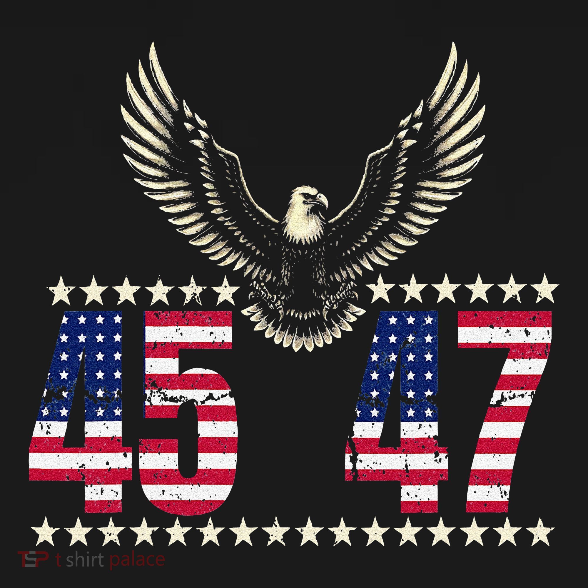 American Made Trump Merchandise Trump 45 47 Trump 2025 Women's T-Shirt