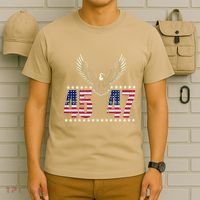 American Made Trump Merchandise Trump 45 47 Trump 2025 T-Shirt thumb 6