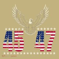 American Made Trump Merchandise Trump 45 47 Trump 2025 T-Shirt thumb 7